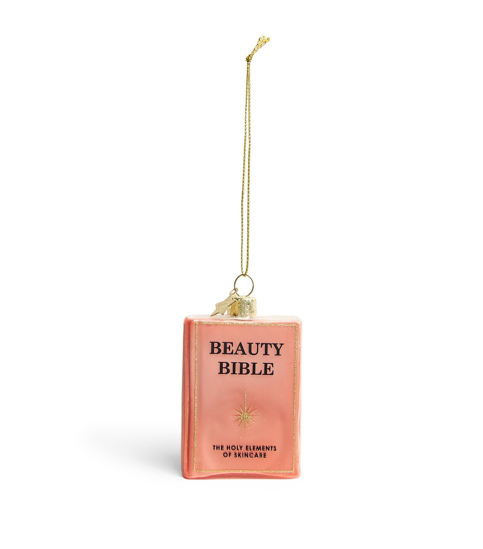 Glass Beauty Bible Tree Decoration