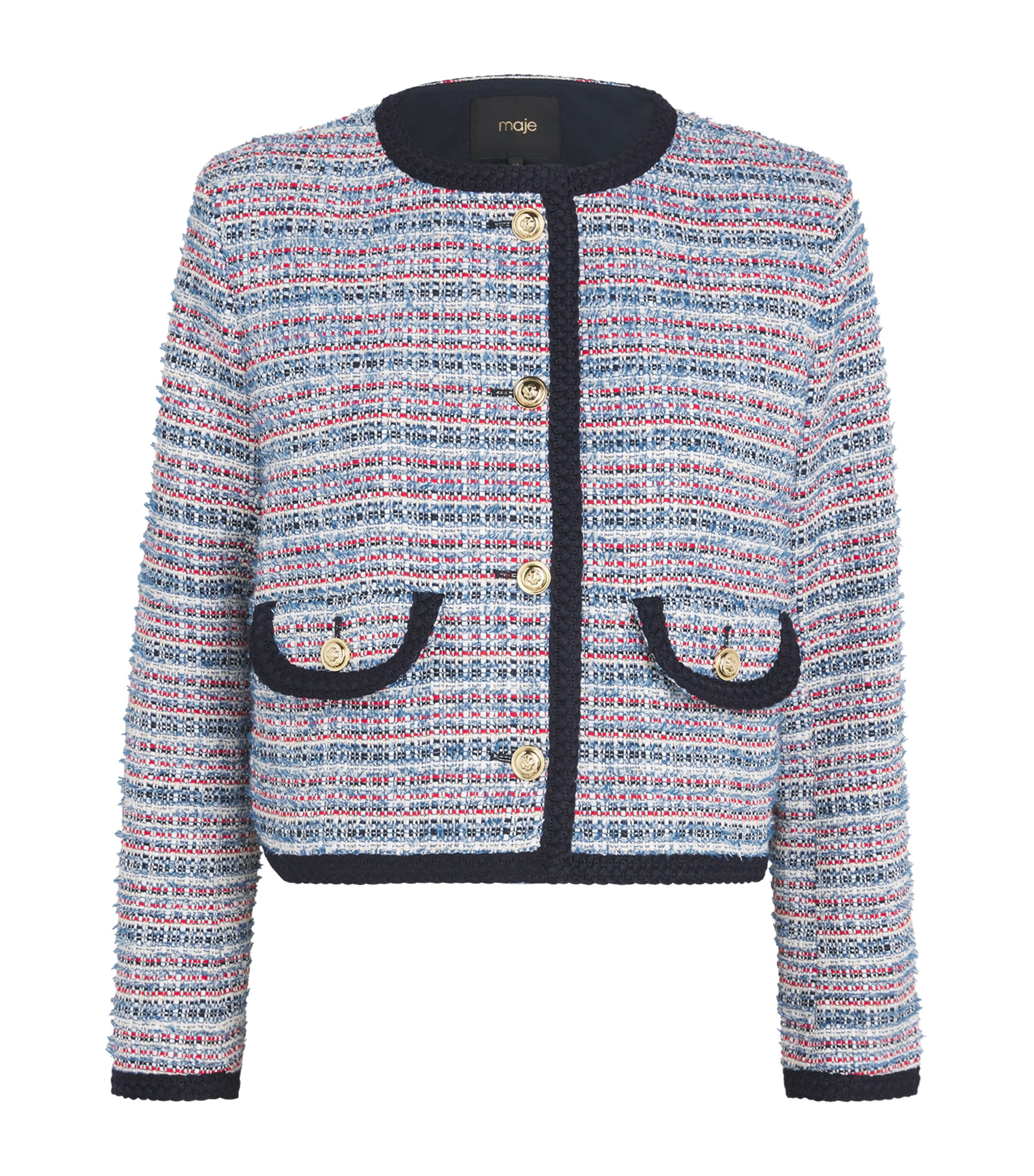 Cropped Tweed Jacket