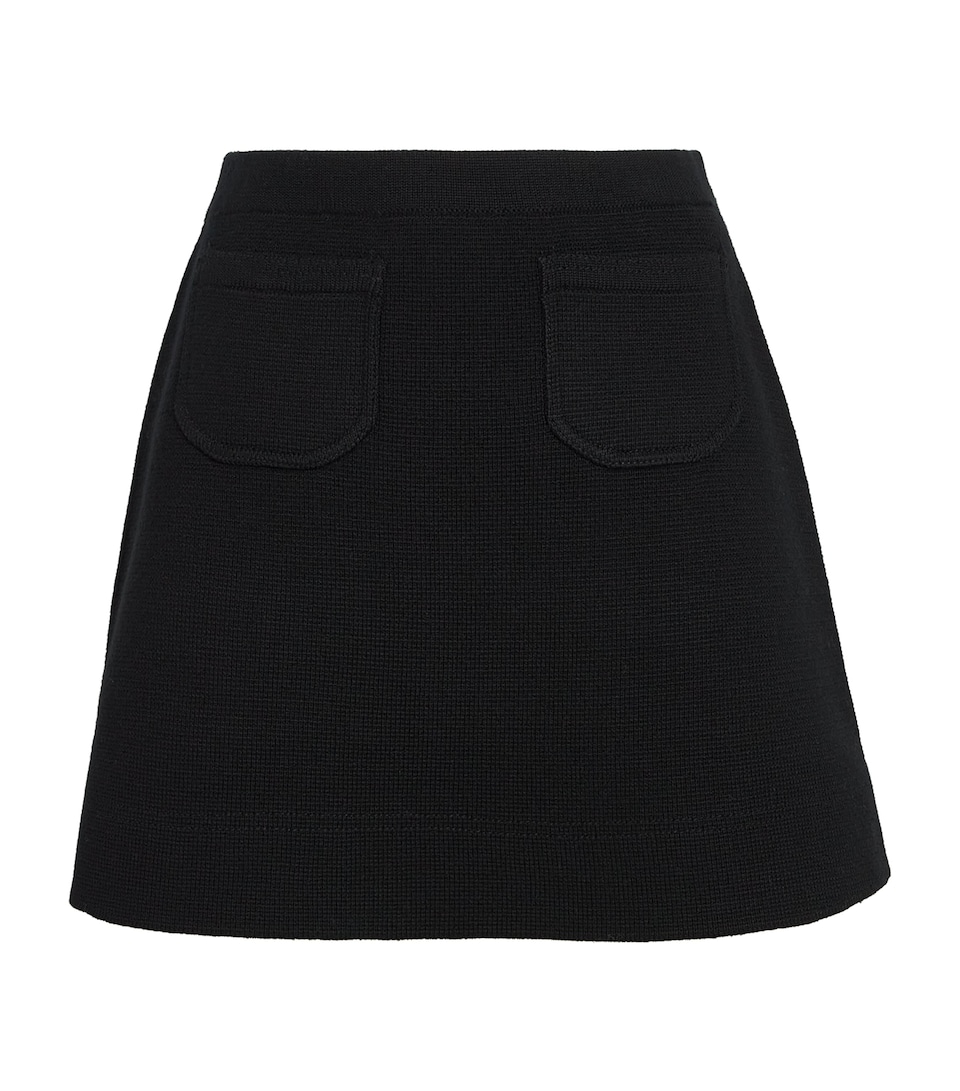 Knitted Mini Skirt