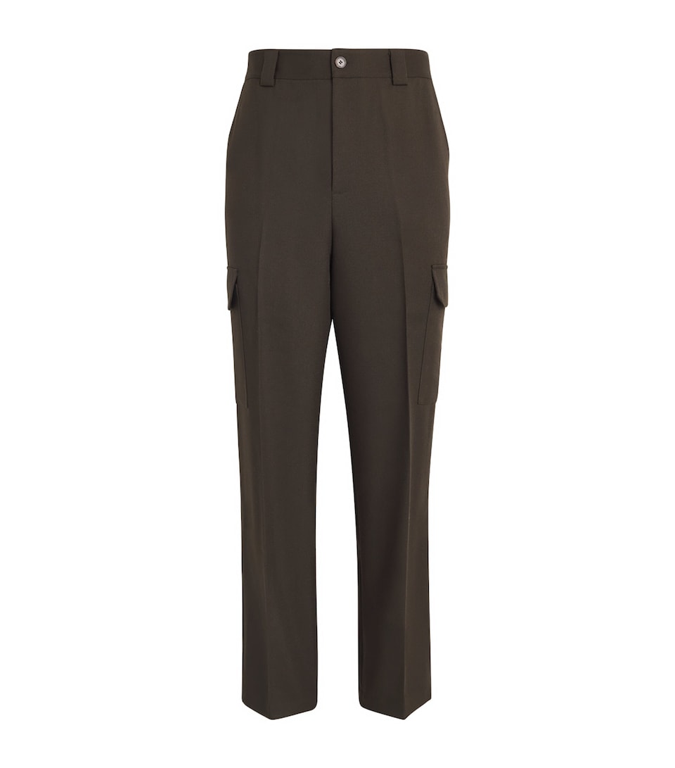 Wool Cargo Trousers