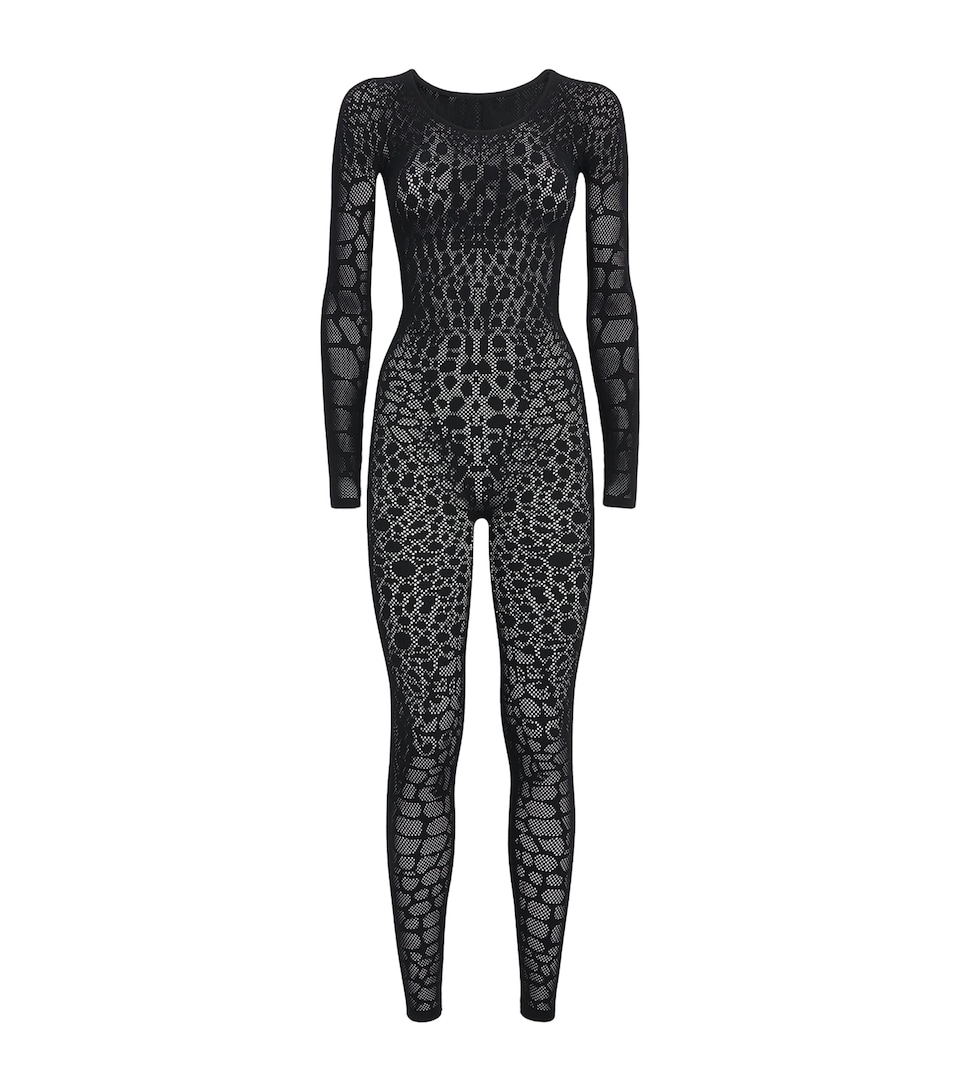 Reptile Net Catsuit