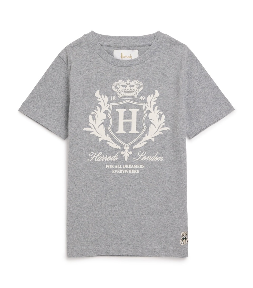 Cotton Jersey Flocked Logo T-Shirt (9-13 Years)