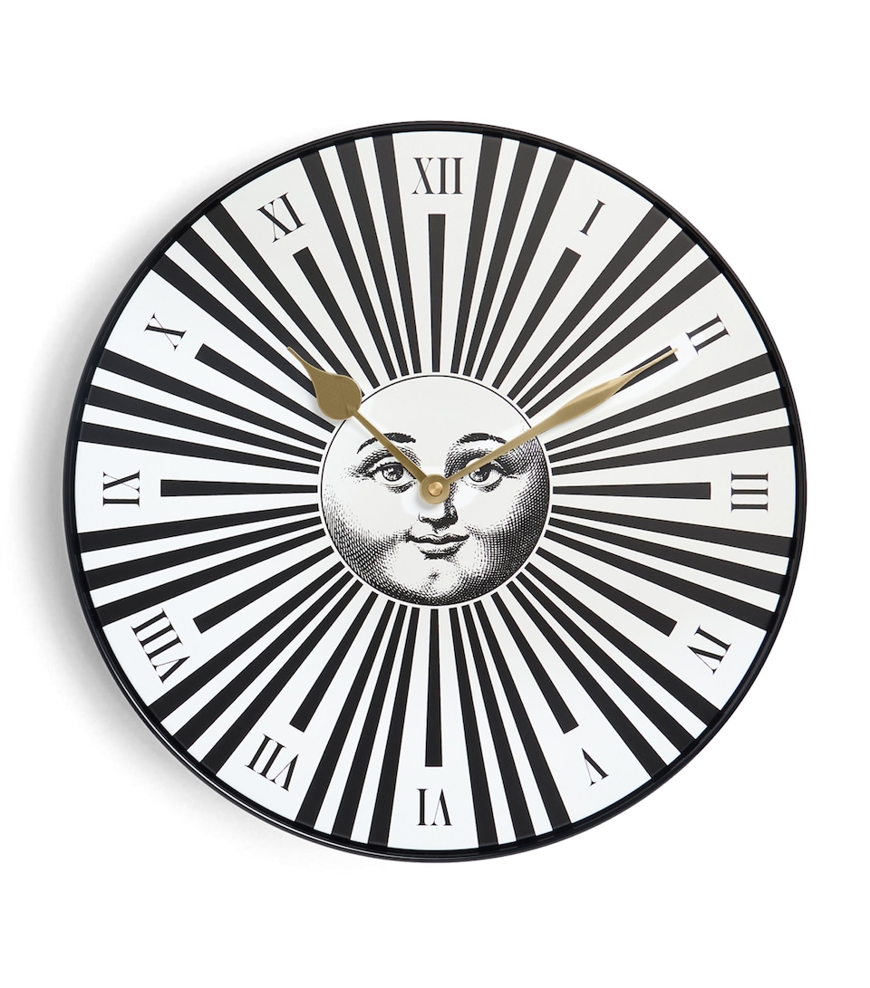 Hand-Painted Raggiante Wall Clock