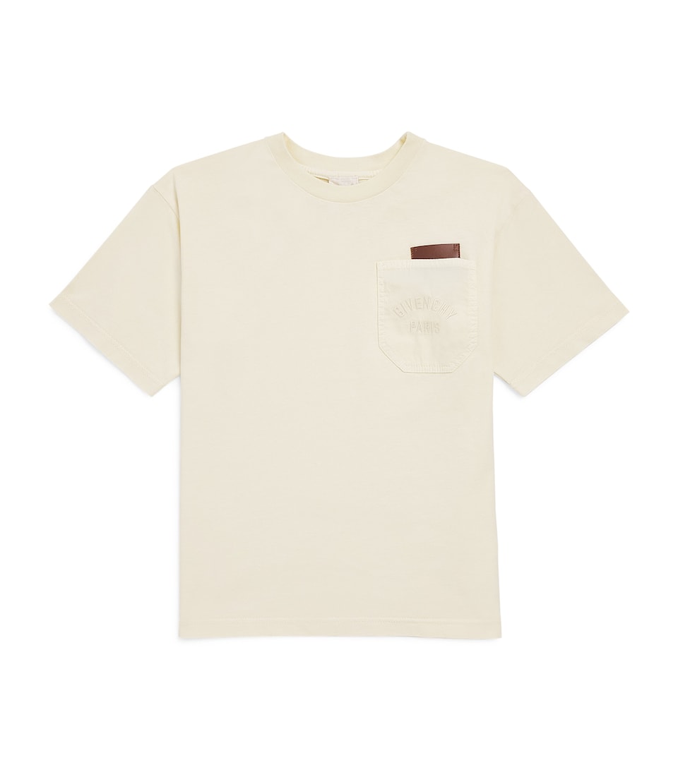 Cotton Logo Embroidered T-Shirt (4-12+ Years)