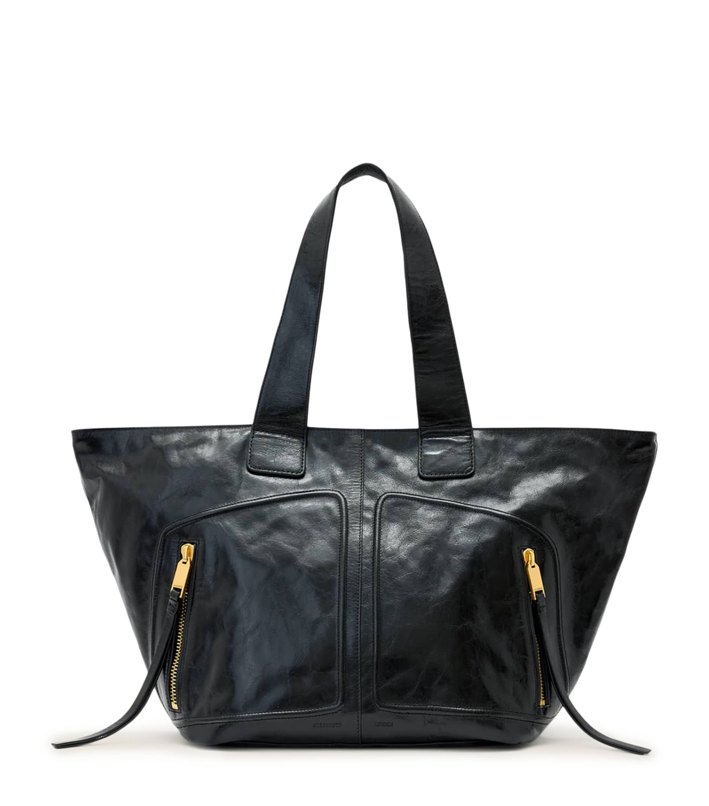 Leather Jean Rey Tote Bag
