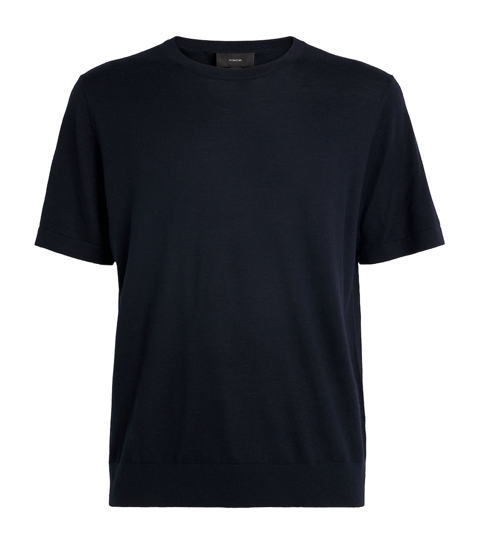 Merino Wool-Cashmere T-Shirt