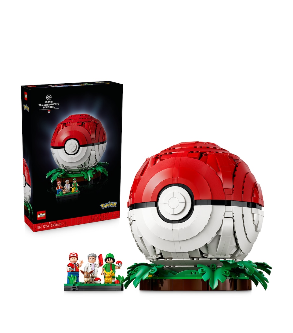 Lego Pokémon Iconic Trainer Moments Poké Ball 72154