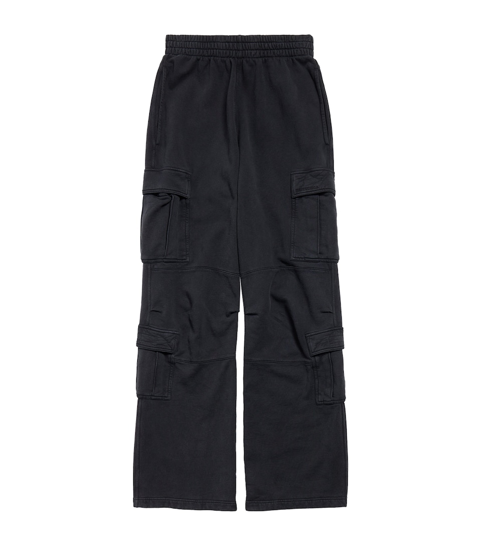Cotton Cargo Sweatpants