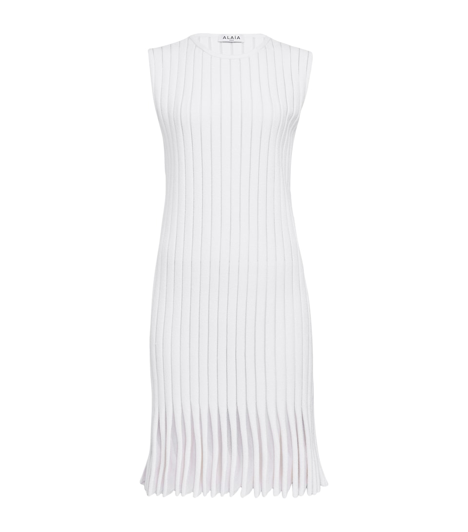 Terry Stripe Mini Dress