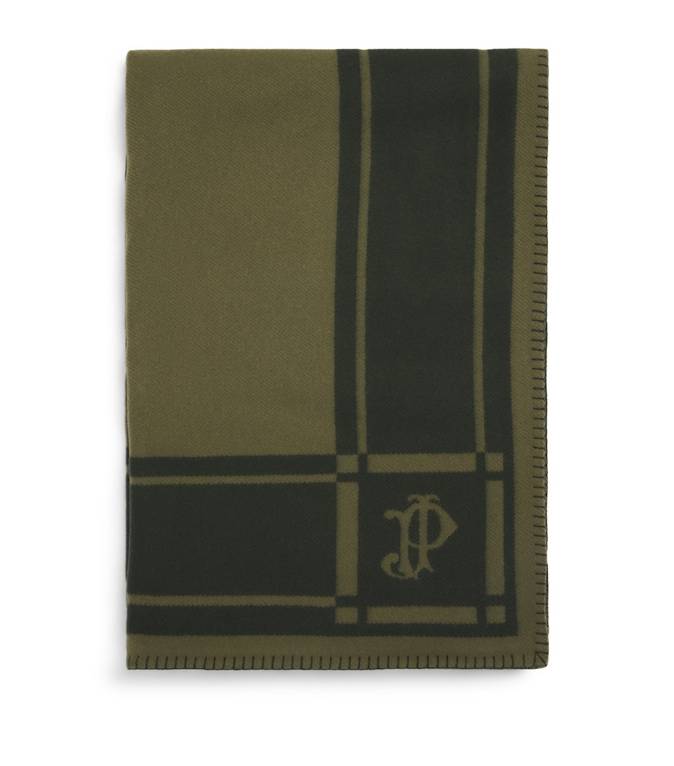 Purdey Merino Wool-Cashmere Grouse Blanket Ldn