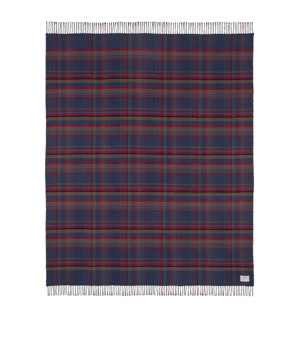 Araminta Campbell Wool Highlands At Dusk Throw (140cm x 180cm) Highlands At Dusk