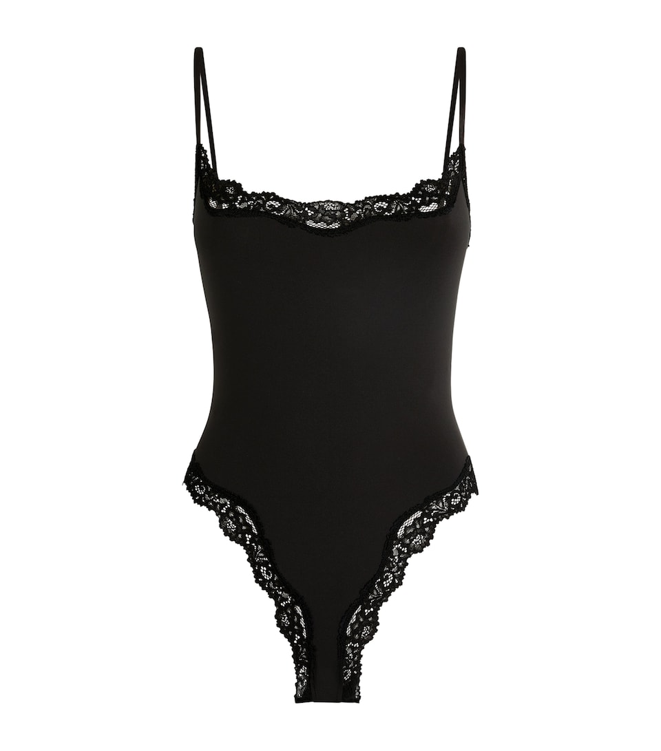 Fits Everybody Lace-Trim Bodysuit