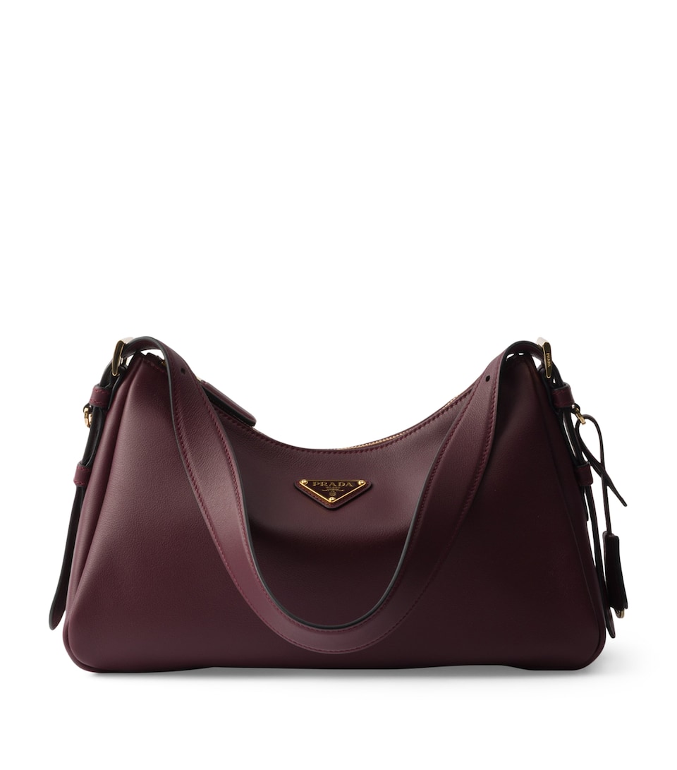 Medium Calf Leather Aimée Shoulder Bag