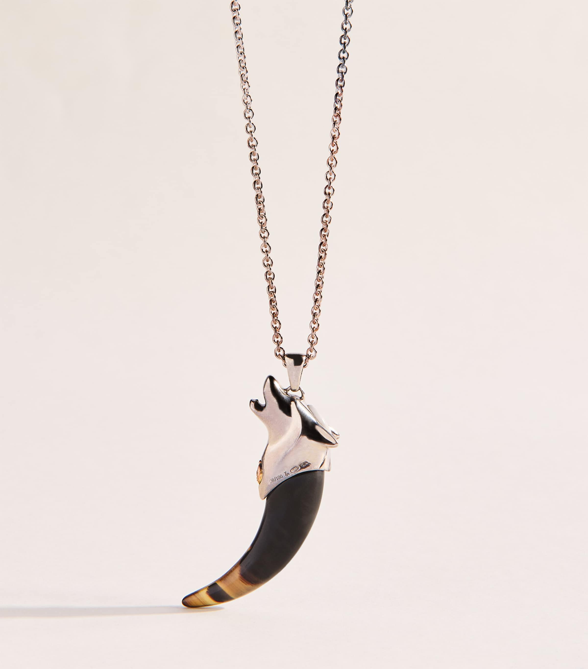 Jacques Marie Mage Sterling Silver Yellowstone VI Faithful Necklace Silver
