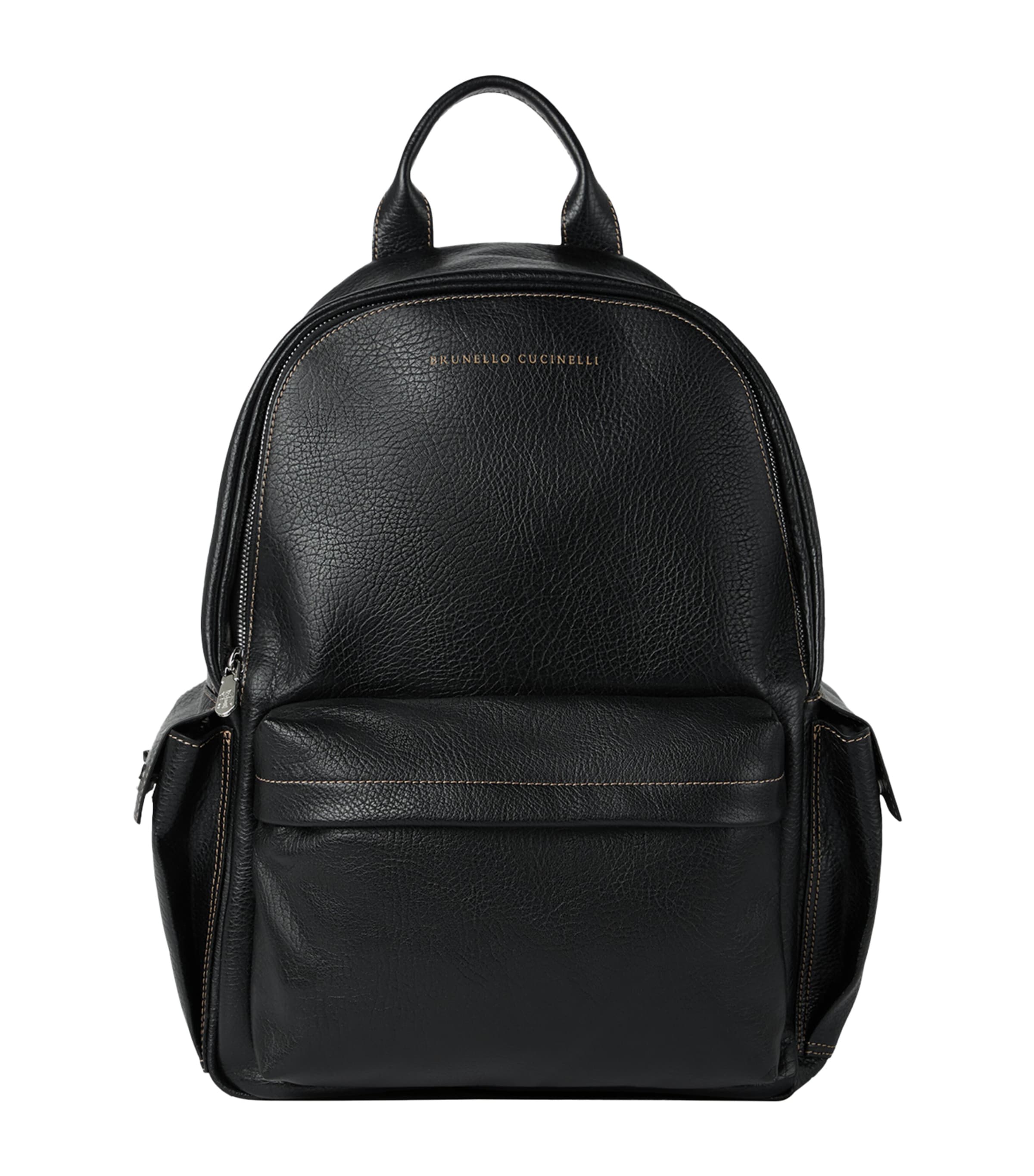 Brunello Cucinelli Leather Travel Backpack
