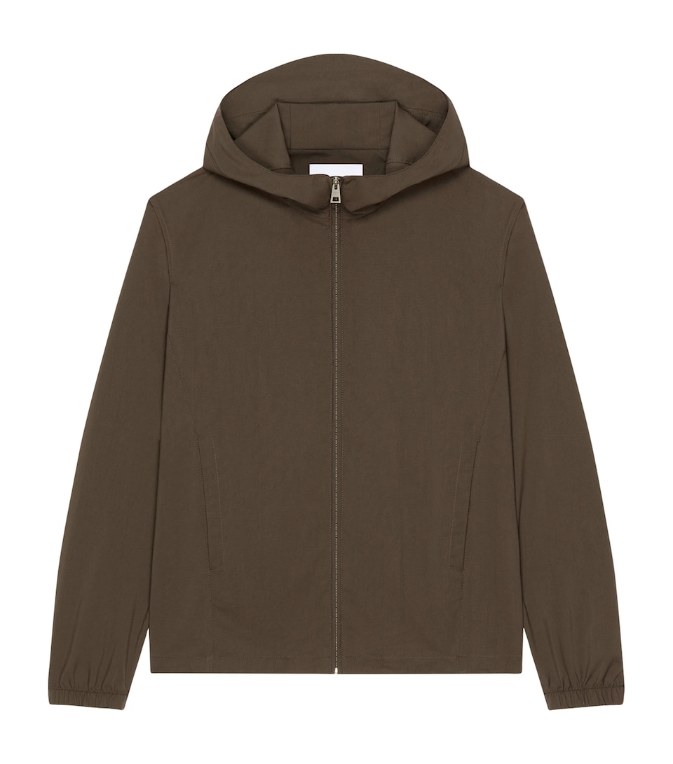 Givenchy Mens Logo Embroidered Windbreaker Jacket