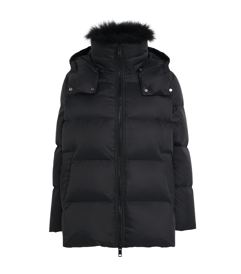 Down-Mink Technical Puffer Jacket (76cm)