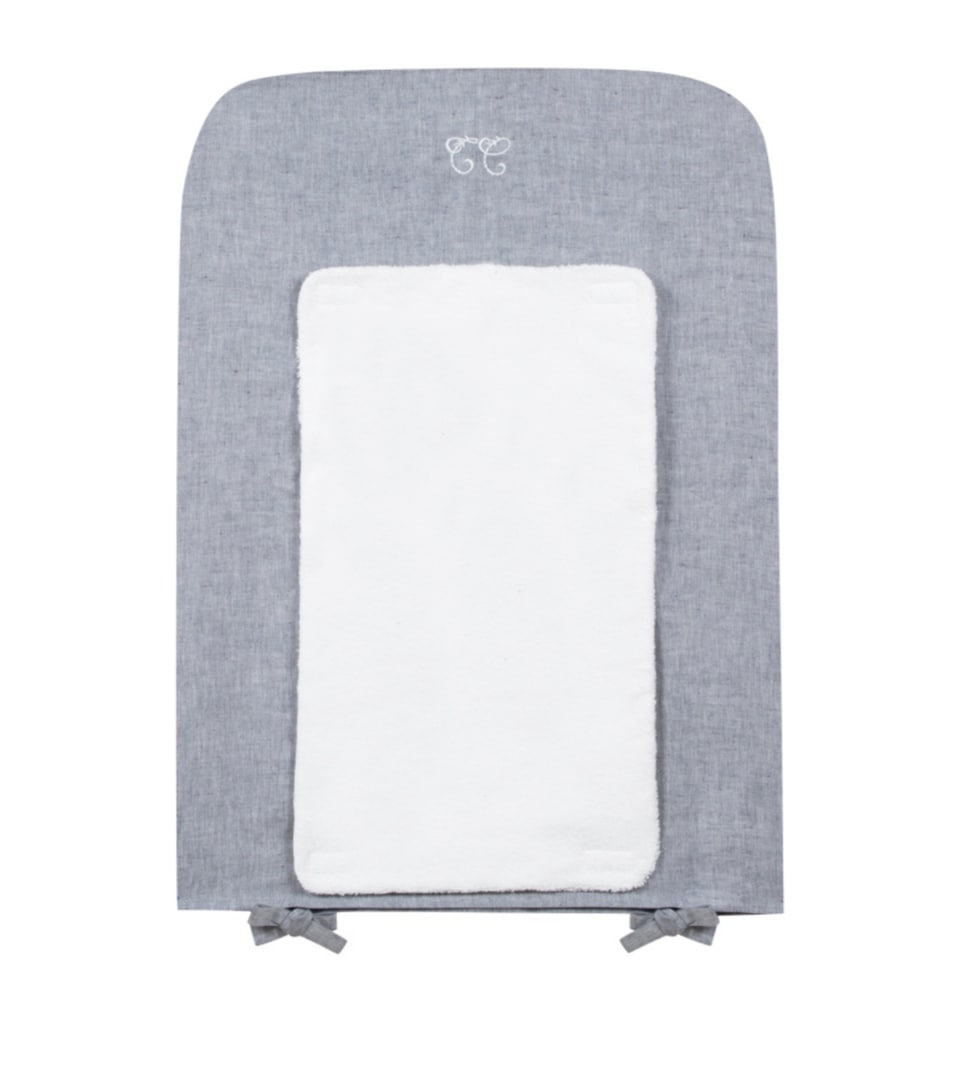 Cotton Chambray Changing Mat Cover
