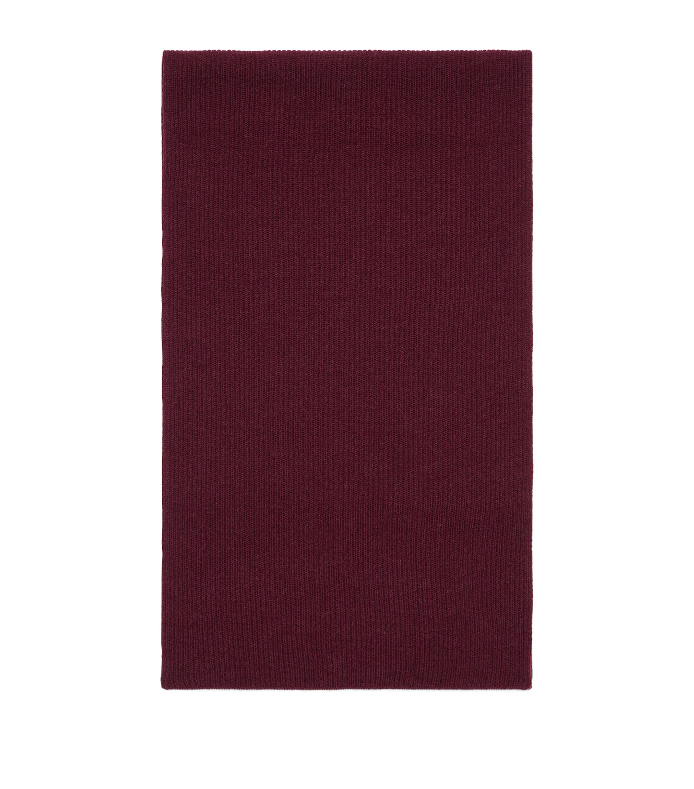 Cashmere English Rib Scarf