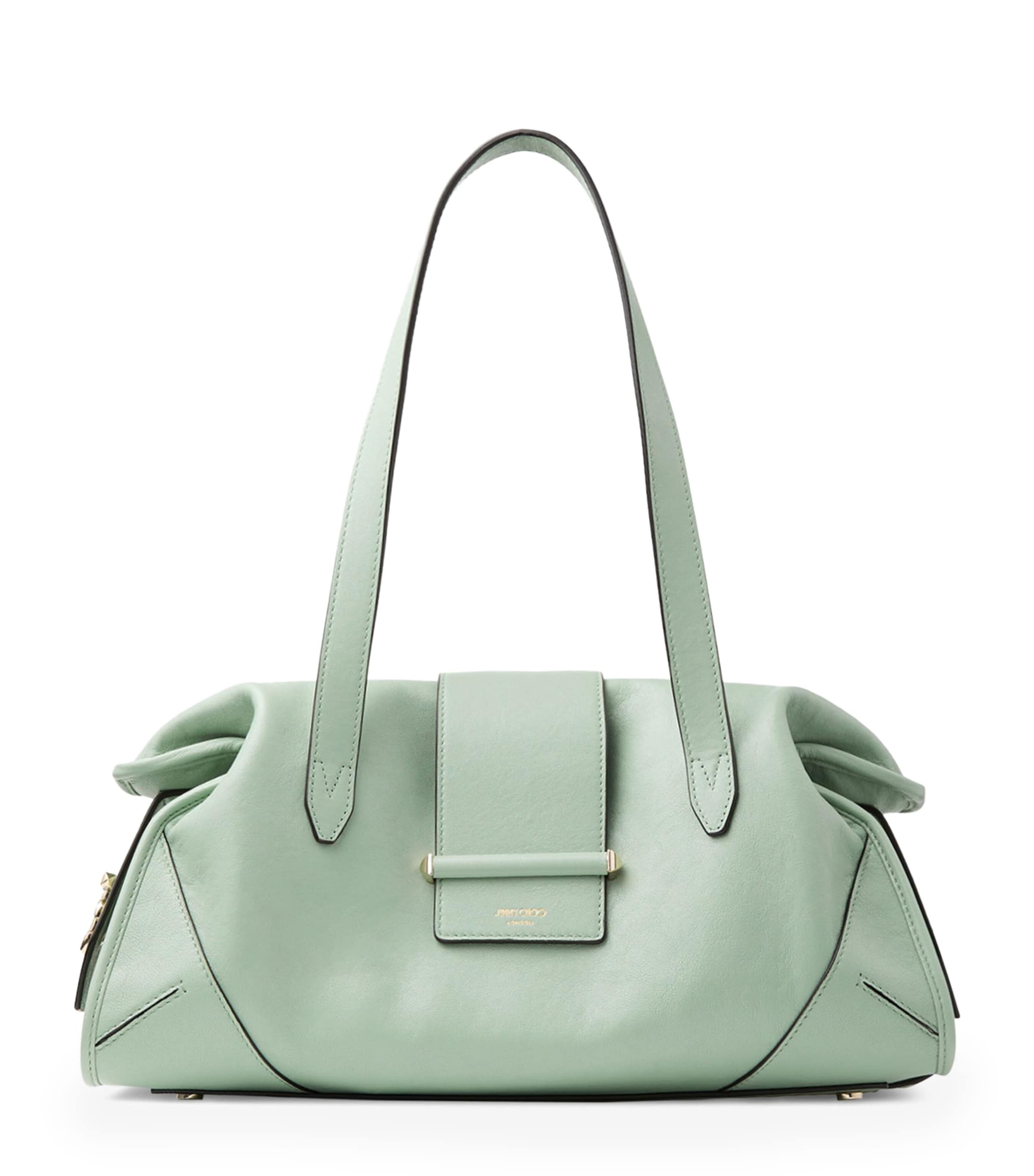 Medium Leather Bar Holdall Bag