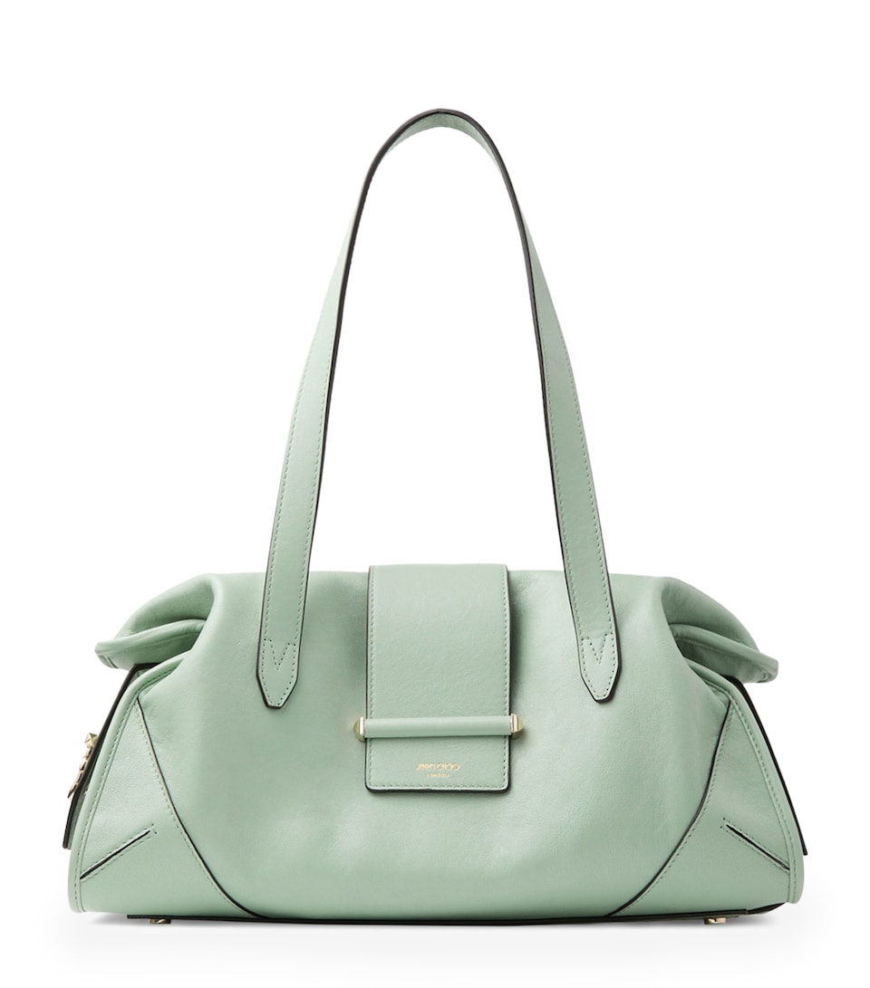 Medium Leather Bar Holdall Bag