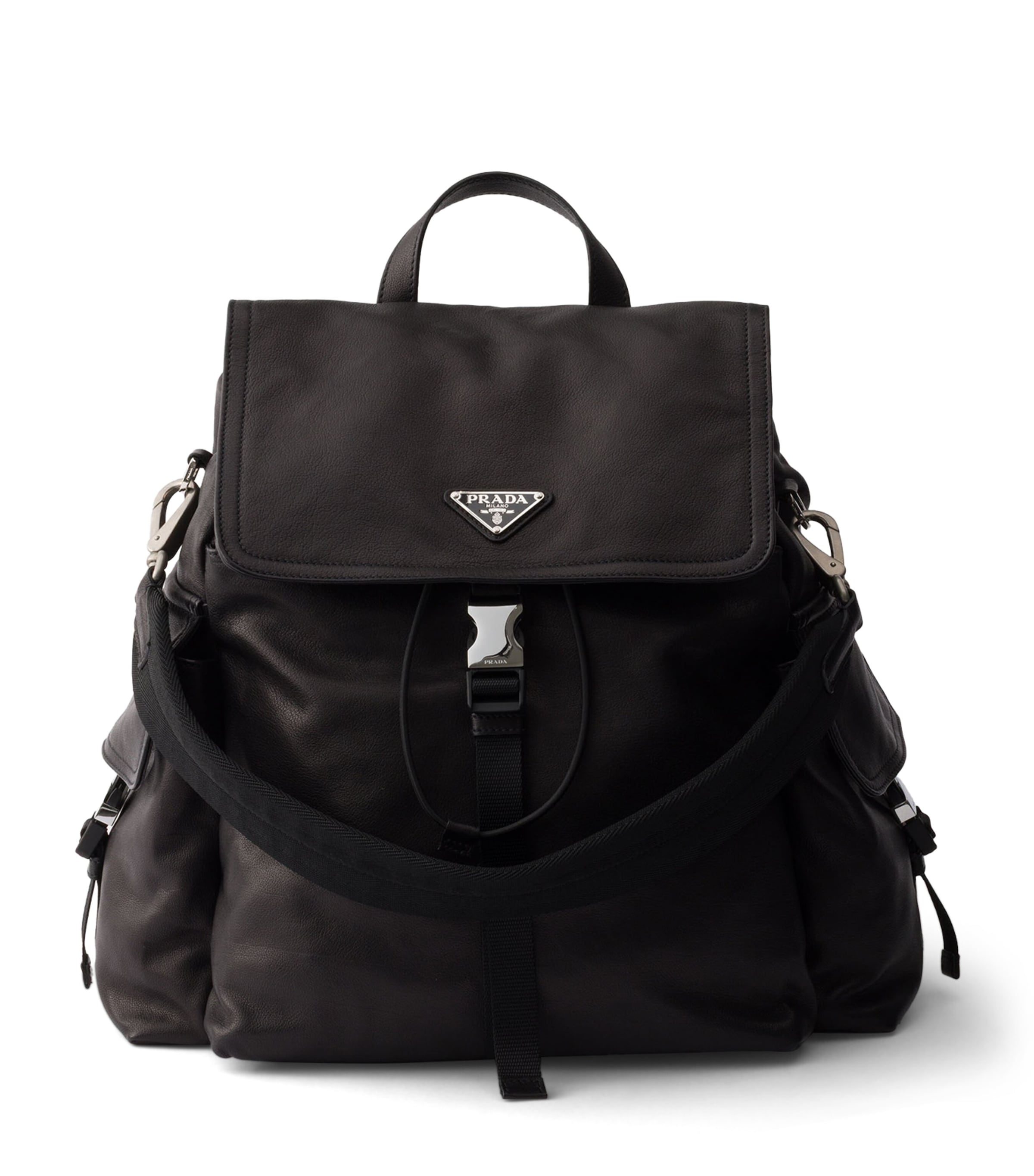 Prada Leather Explore Backpack
