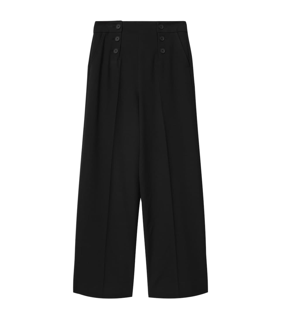 Wide-Leg Raina Trousers