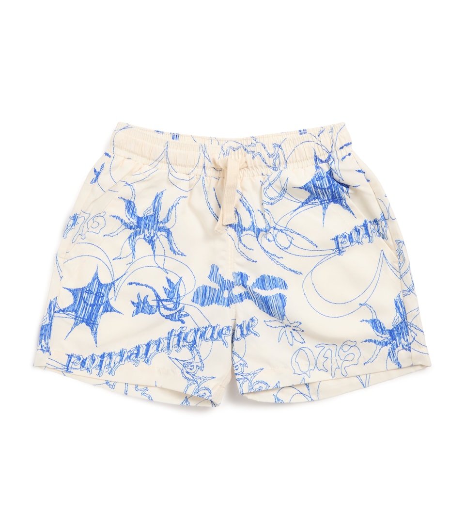 Romantique Print Swim Shorts (4-12 Years)