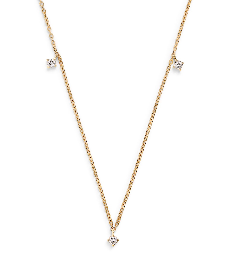 Yellow Gold and Diamond Necklace (0.30ct)