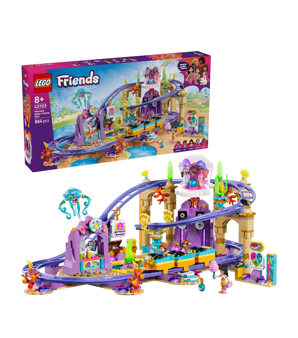 Lego LEGO Friends Mermaid Roller Coaster Ride 42703