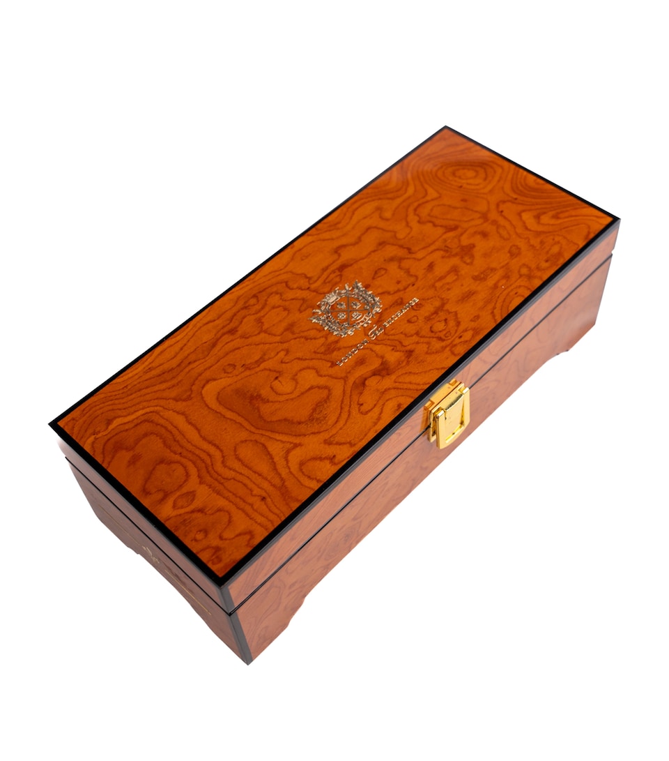 Three-Chamber Tea Chest with Teabags