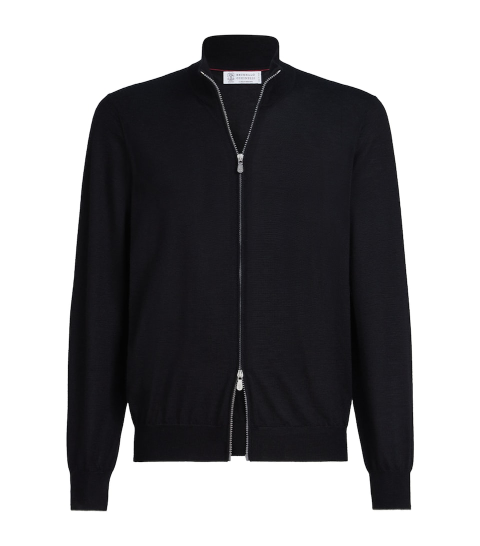 Cashmere-Silk Cardigan