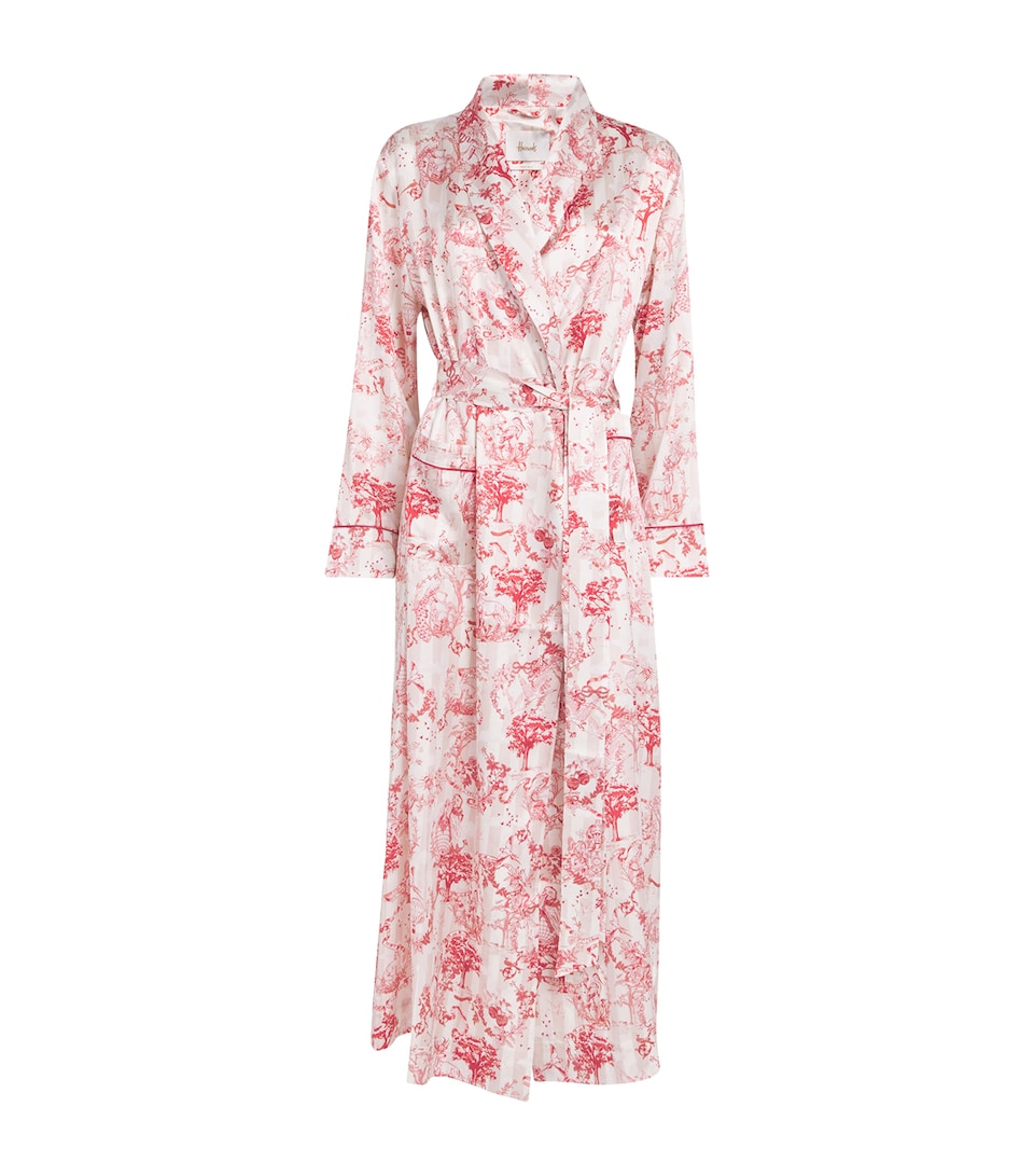 Silk Toile Robe