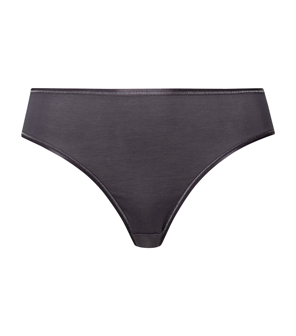 Cotton Seamless Midi Briefs