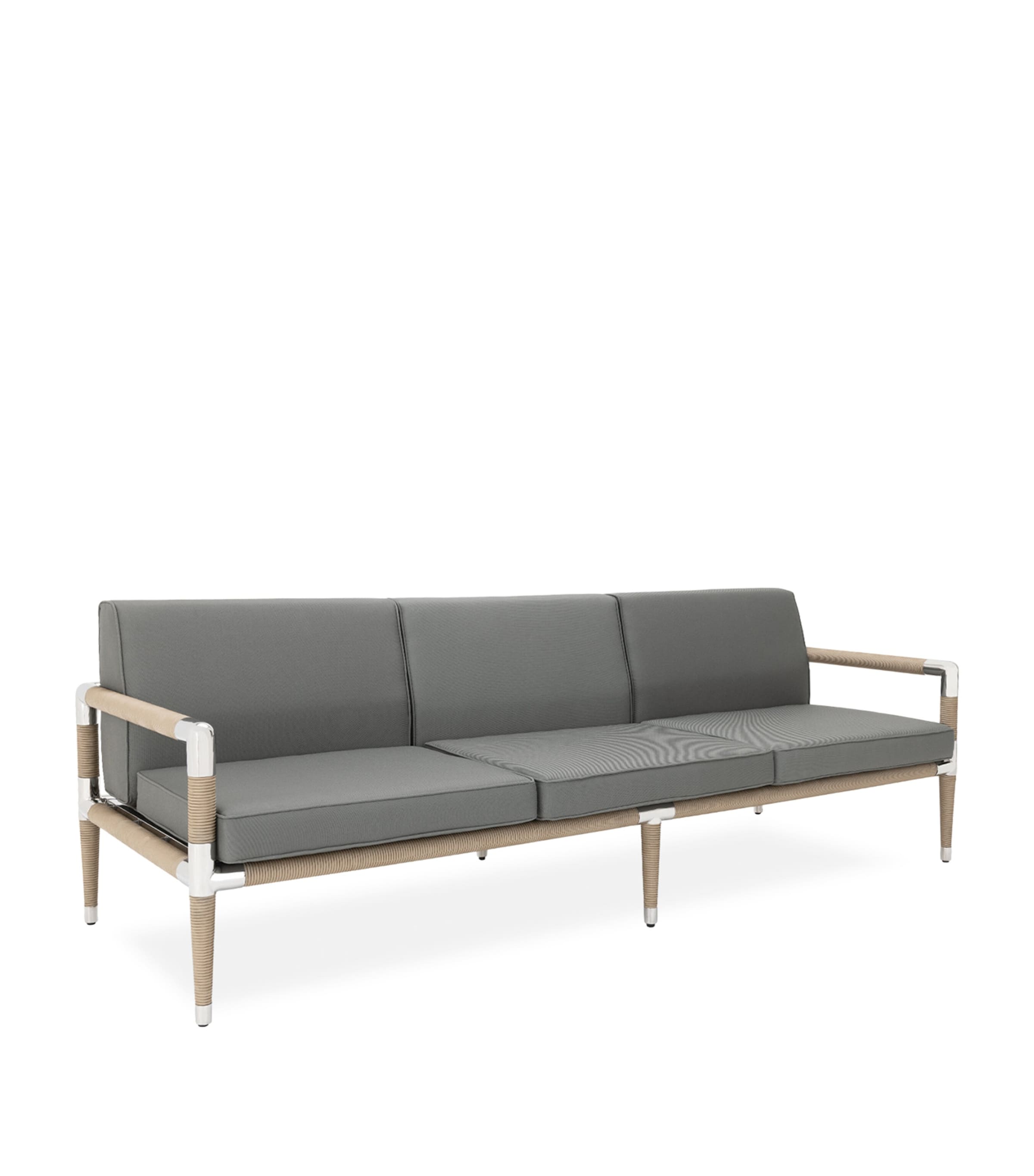 Indian Ocean Marina Outdoor 3-Seater Sofa Slate
