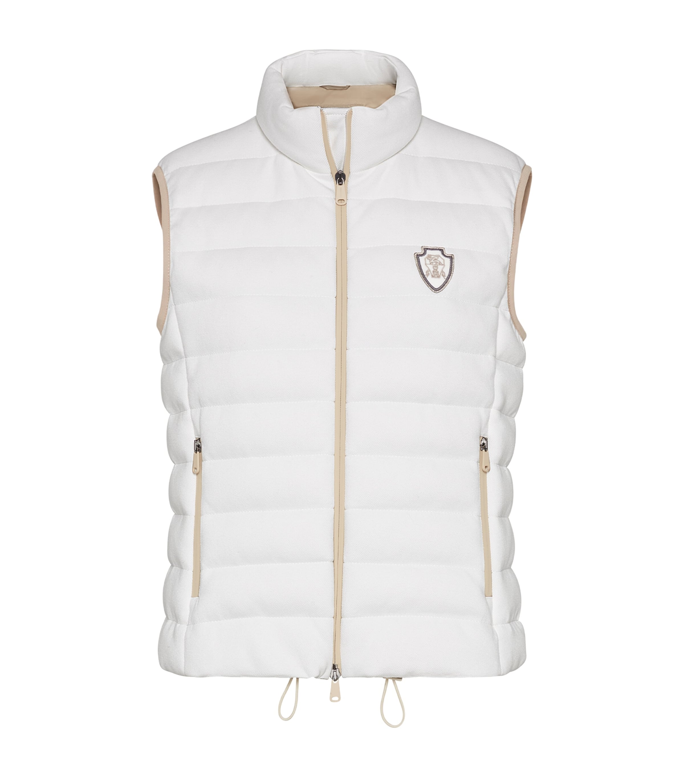 Techno Cotton Piqué Logo Gilet
