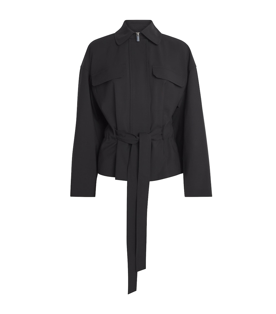 Stretch-Wool Field Jacket