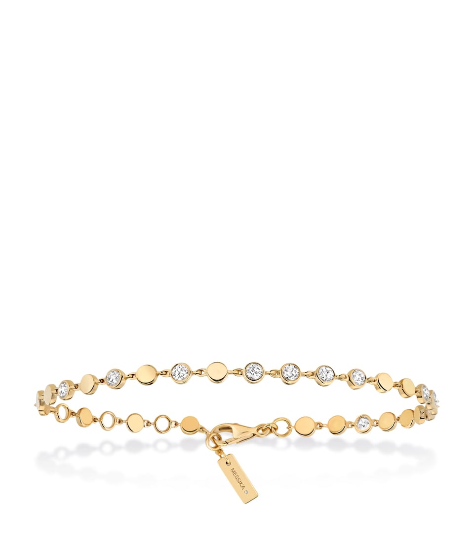 Messika D-Vibes Yellow Gold and Diamond Bracelet (0.45ct) Yellow Gold