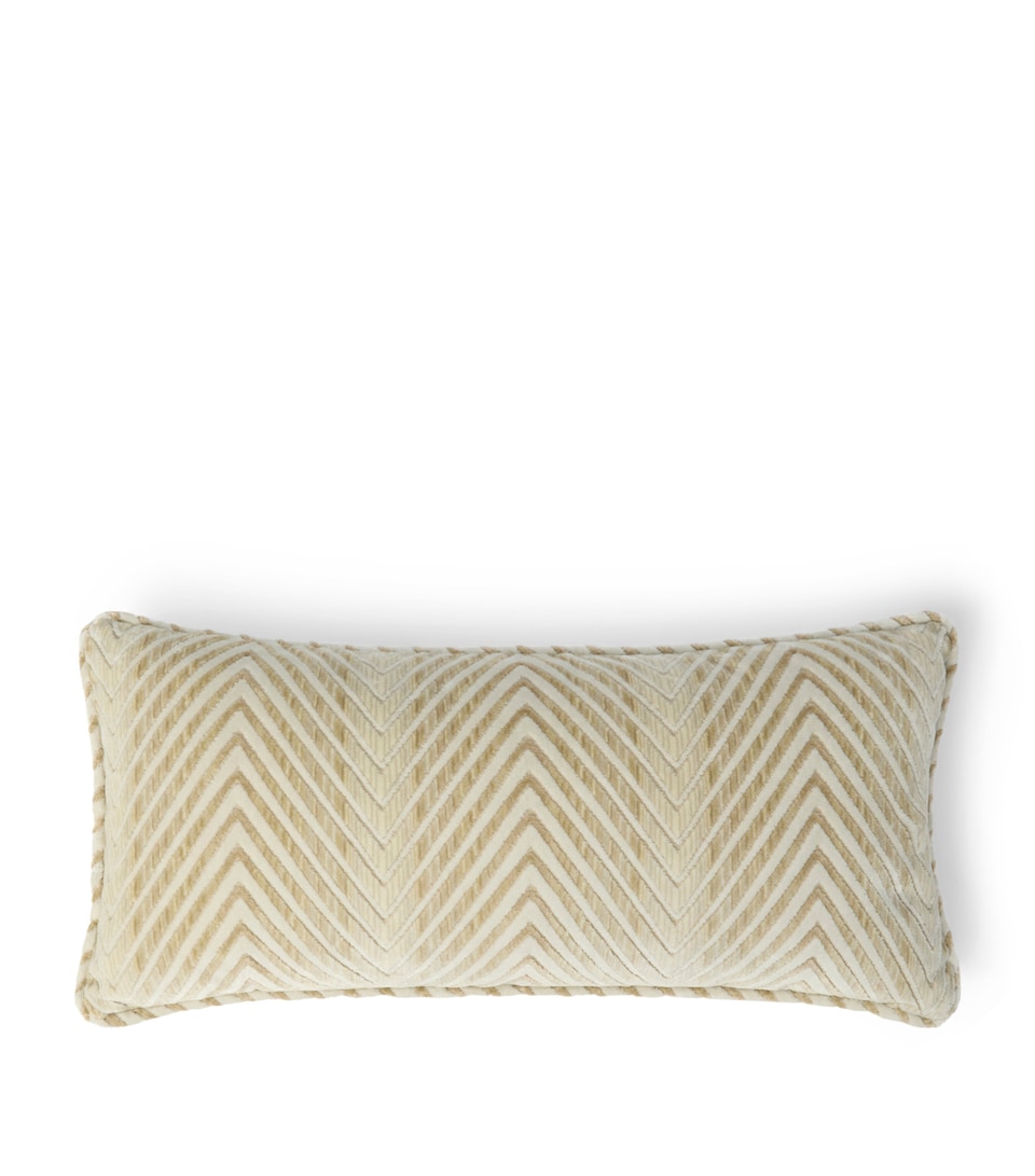 Missoni Home Ziggy Cushion (30cm x 60cm) White
