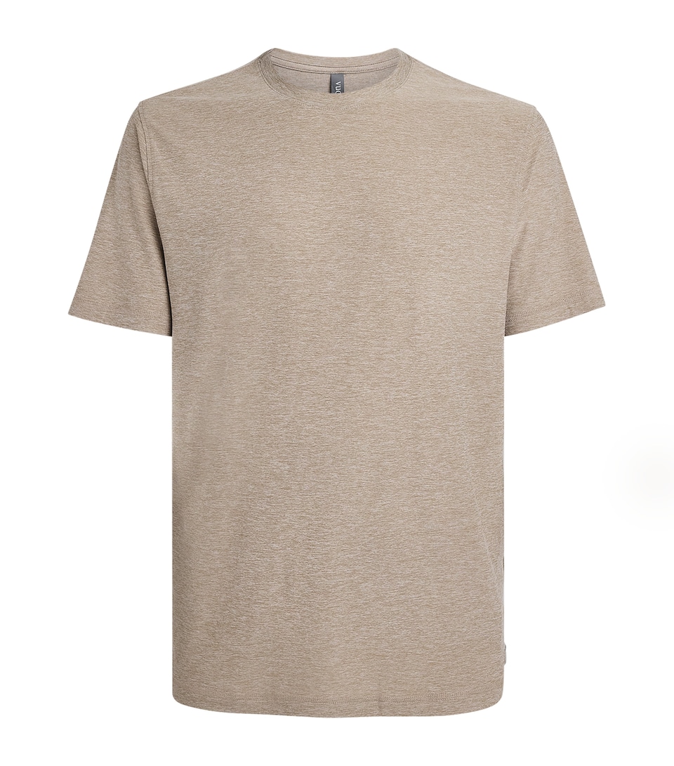 VUORI Mens Strato Tech T-Shirt Hao Acorn Heath