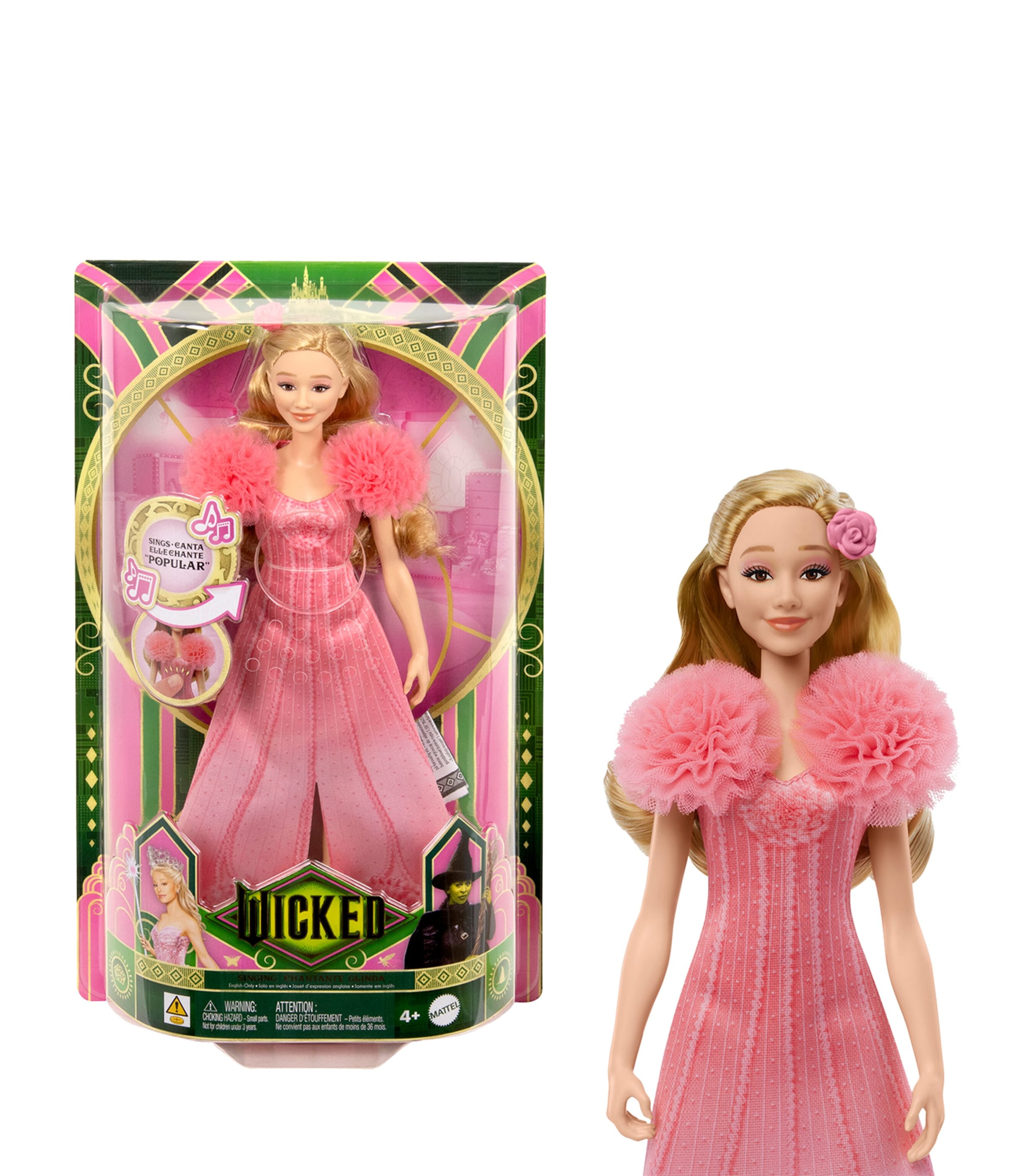 Wicked Glinda Singing Doll