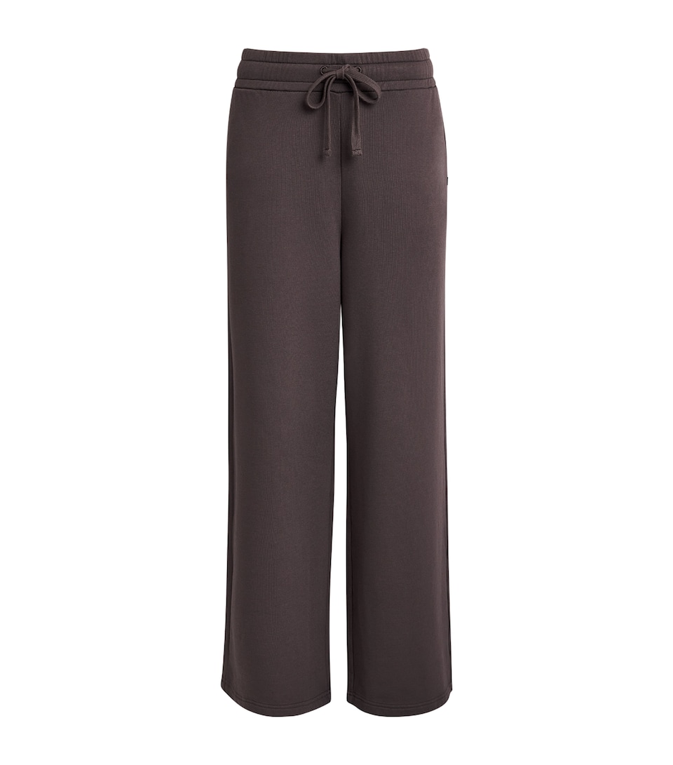 Derek Rose Womens Cotton-Blend Harley Sweatpants Anthracite