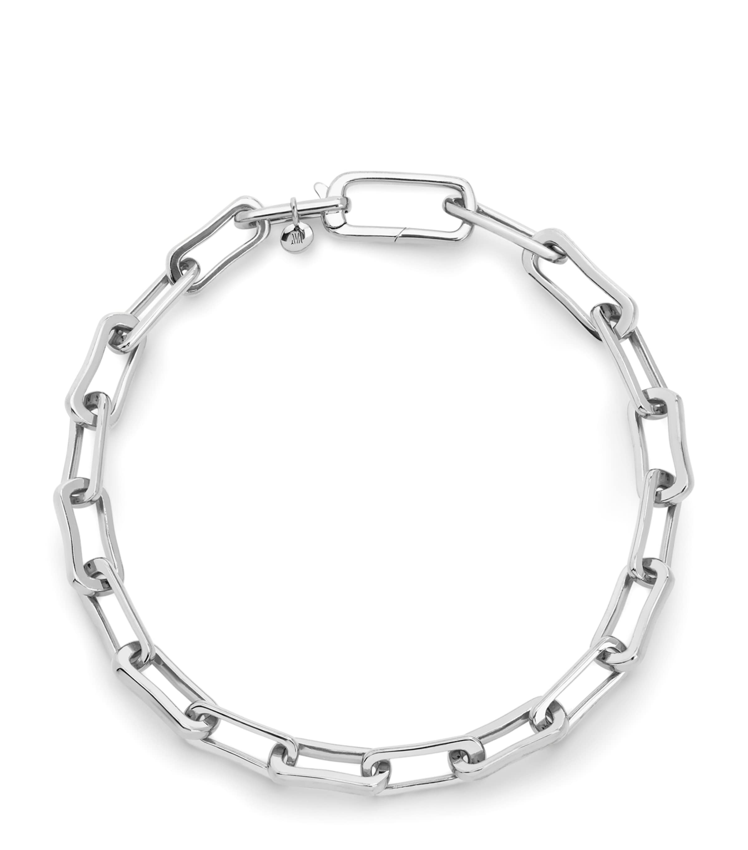 Monica Vinader Sterling Silver Alta Mini Chain Bracelet Silver