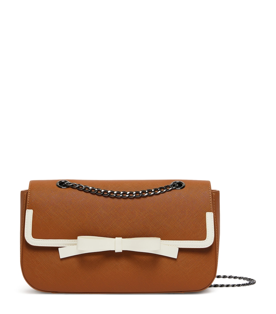 Bow-Detail Shoulder Bag