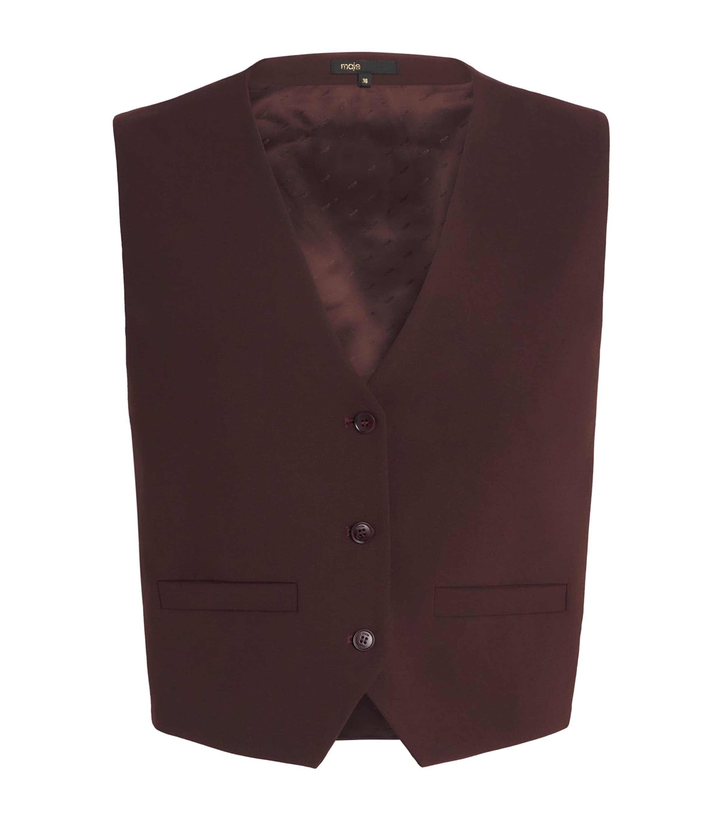 Wool-Blend Waistcoat