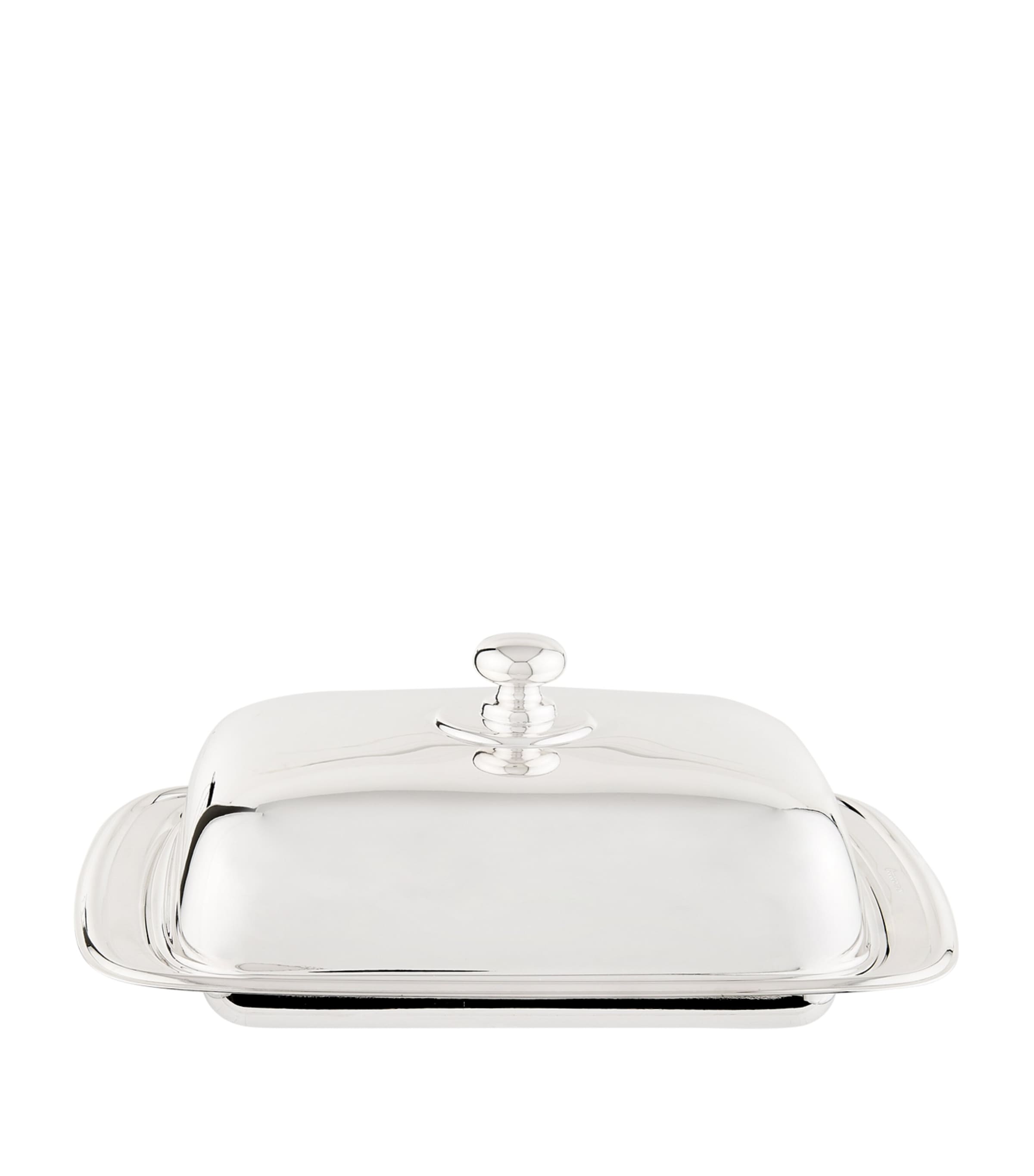 Silver Plated Georgian Rectangular Butter Dish