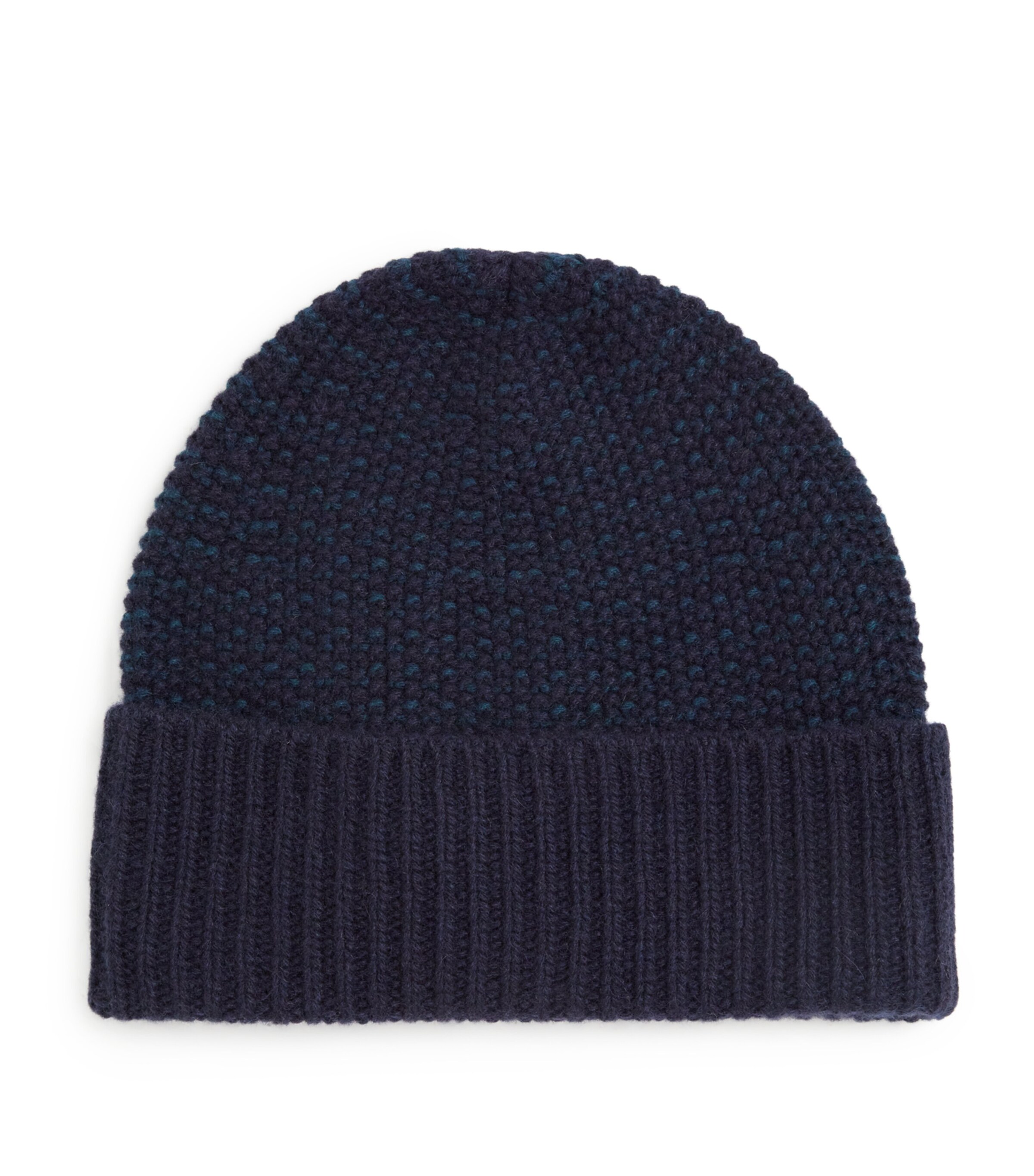 Cashmere Seed-Stitch Beanie