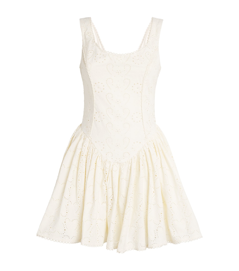 Agua By Agua Bendita Womens Cotton Pluma Playa Mini Dress