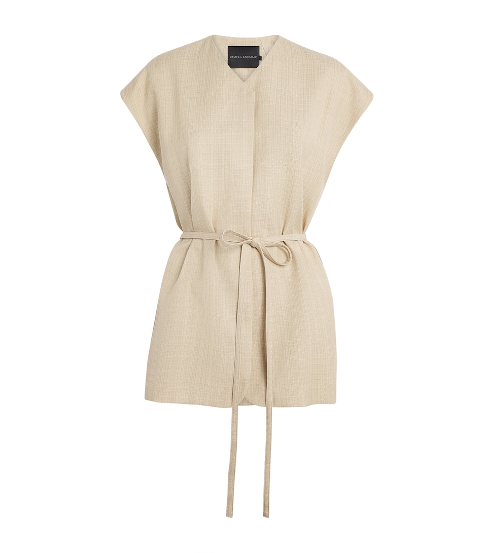 Noguchi Tie-Waist Vest