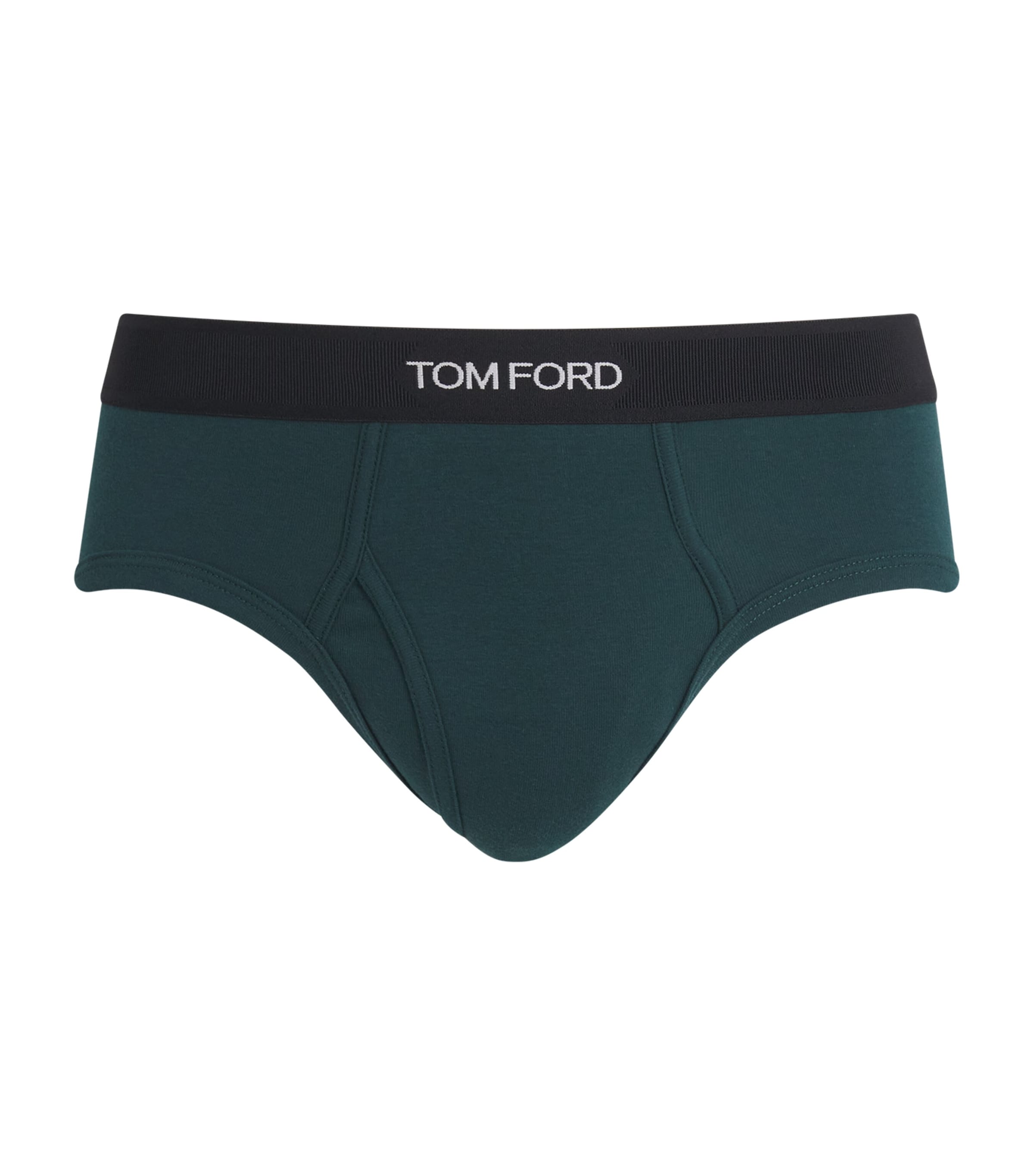 【送料&関税込】Tom Ford Logo Waist Stretch Briefs TOM FORD logo-waist Briefs | White | FARFETCH